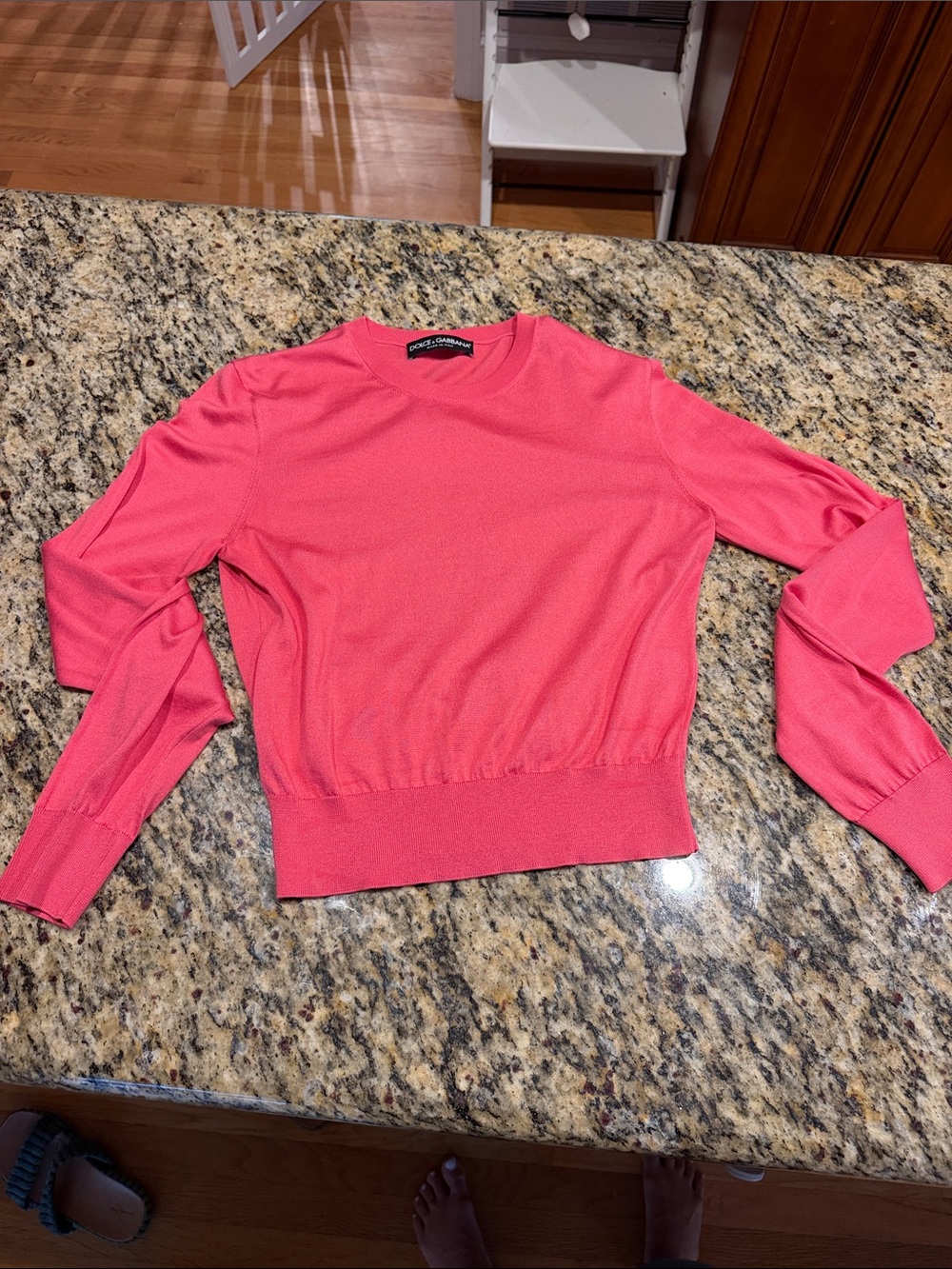 Dolce & Gabbana Pink Long Sleeve sweater - Picture 1 of 3